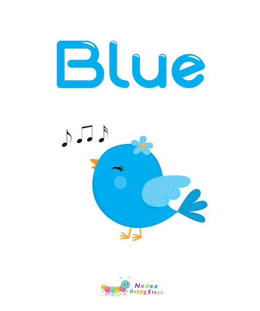 Blue Color - Colors Flashcards for kids