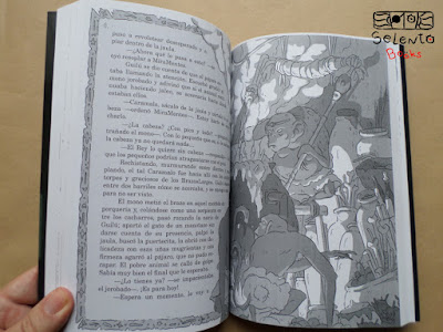 Páginas interiores e ilustraciones de El príncipe Guilú (Selento Books, 2020)