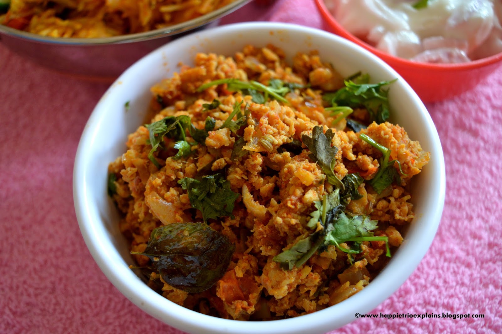 Chicken Keema Stir Fry Cook with Sharmila