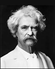Mark Twain, foto de busto, imagen