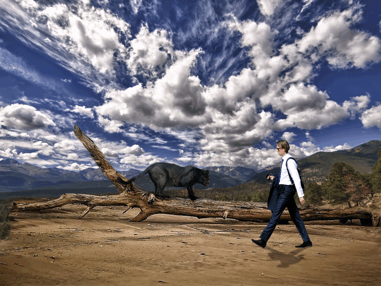 Fotomontaje Hecho Con Photoshop