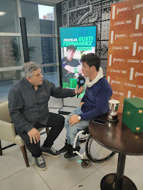 Con Gustavo Fernández