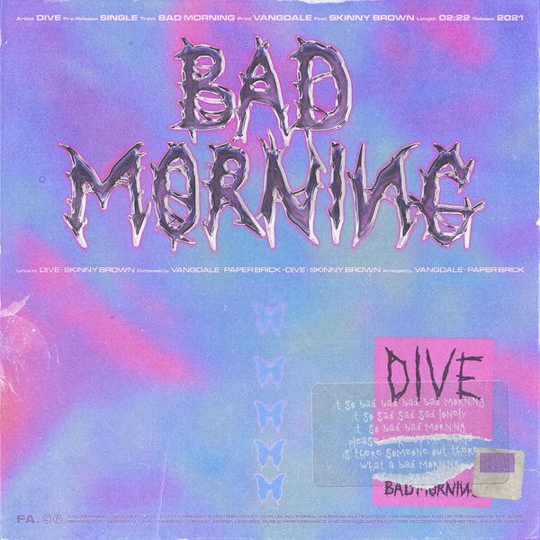Dive – Bad Mornin – Single