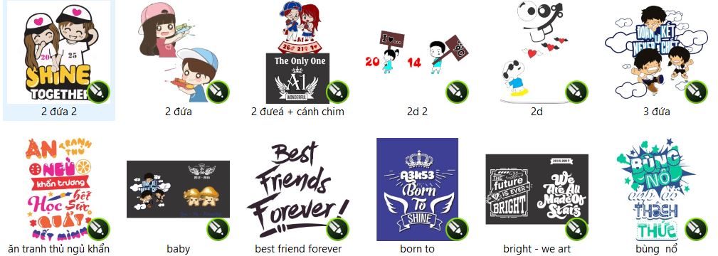 Mẫu logo in áo nhóm đẹp 2021 - Hình 2