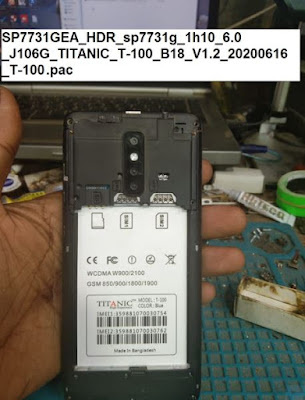 Titanic T-100 Flash File 100% Tested  Paid Without Password BY ROBIN RATUL TELECOM