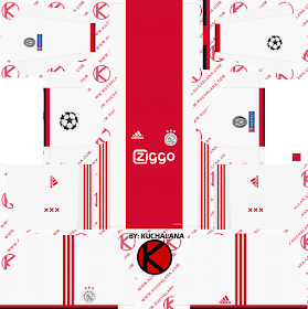 AFC Ajax 2019/2020 champions league Kit - Dream League Soccer Kits