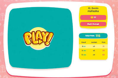 tampilan game kado dari bunda di panduanbunda.com