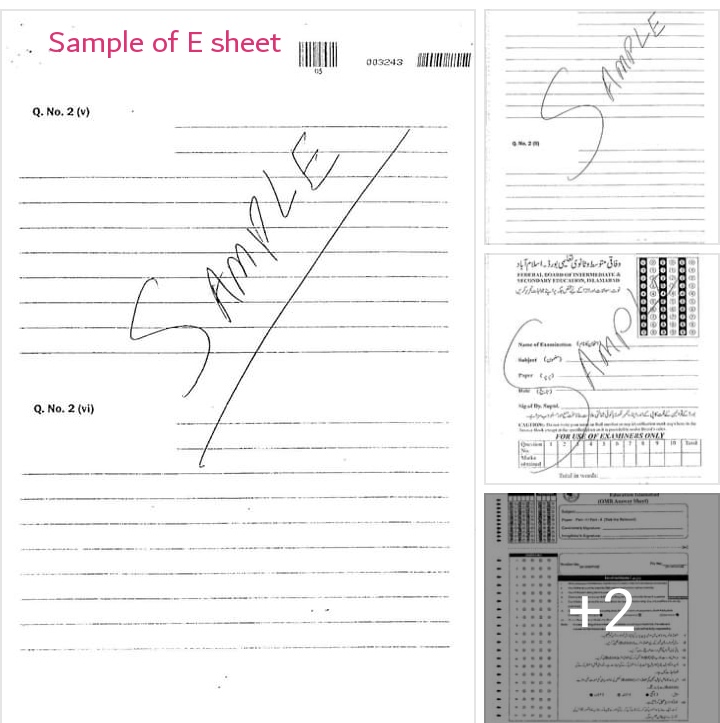 What Is E Sheet & On Screen Marking in FBISE annual exam fusionstories