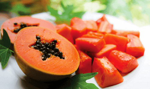 Ripe-papaya-vitamins=mineral-help-baby-increase-height