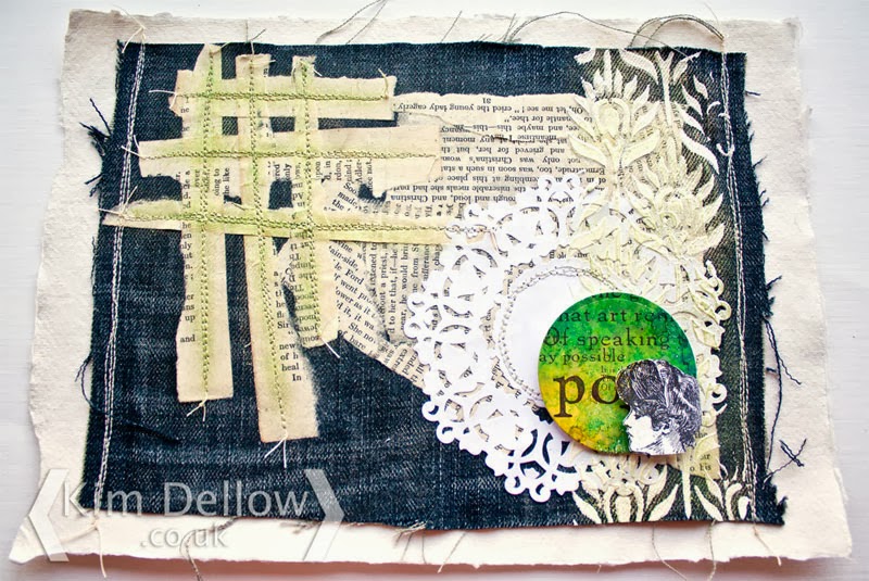 VIDEO: Mixed Media Art Journal Process - Gouache and Acrylic Paint Layers -  Kim Dellow
