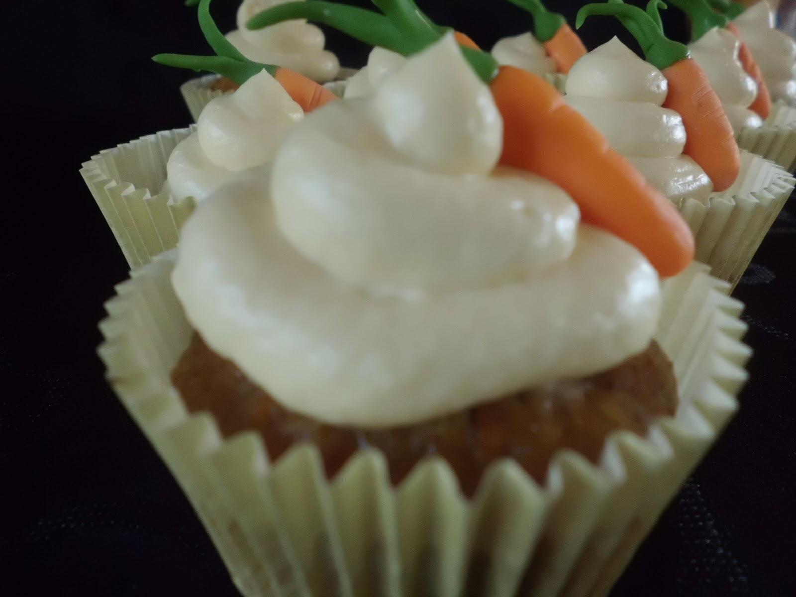 Sweet Art...siempre hay sitio para el postre Cupcakes de Zanahoria