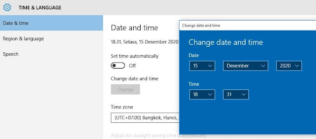 2 Cara Mengatur Tanggal dan Jam di Laptop Windows 10,8,7 - Review