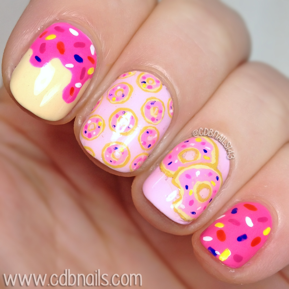40 Great Nail Art IdeasFood Planner Mani cdbnails