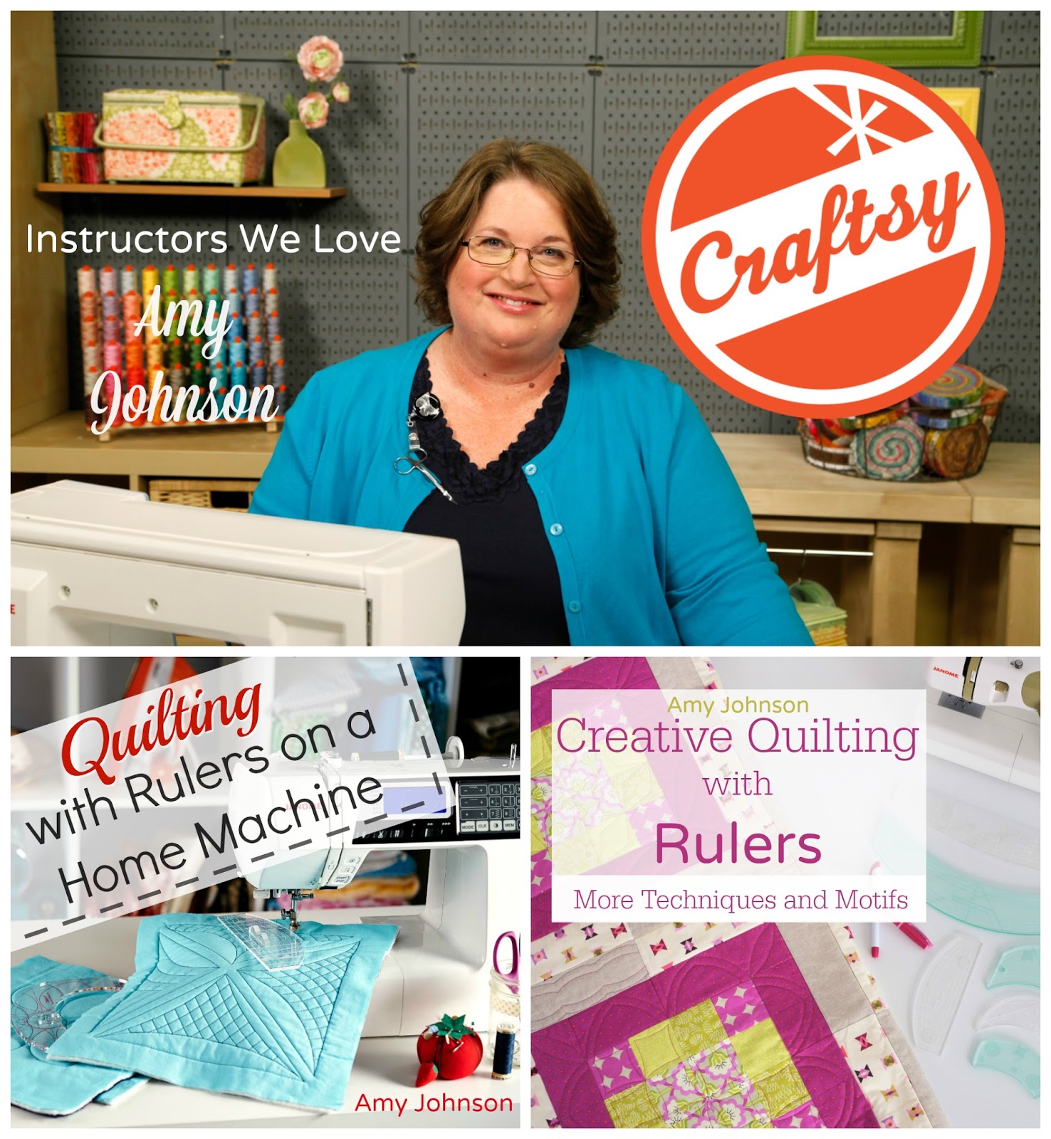 Amy's Free Motion Quilting Adventures Quilting with Rulers