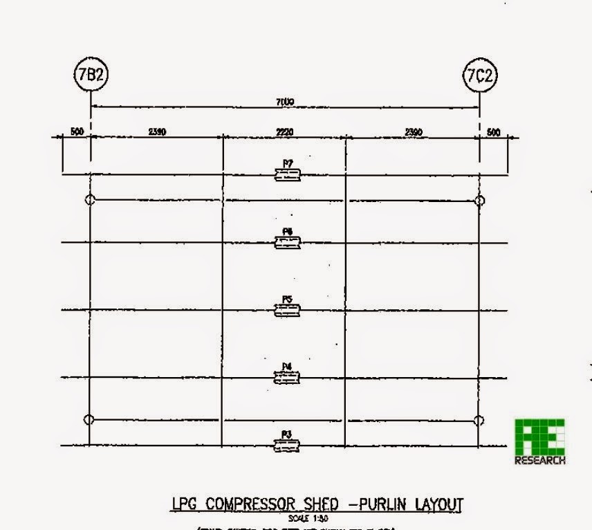 Online Open University: LPG Compressor Shed - Structural Steel Frame