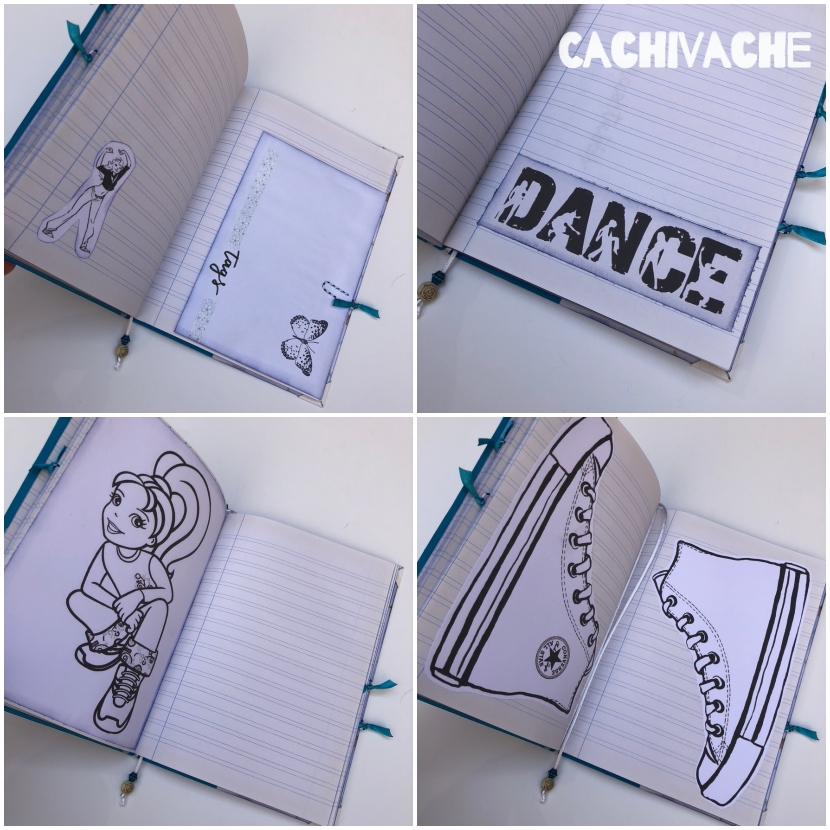 Cuaderno creativo de baile