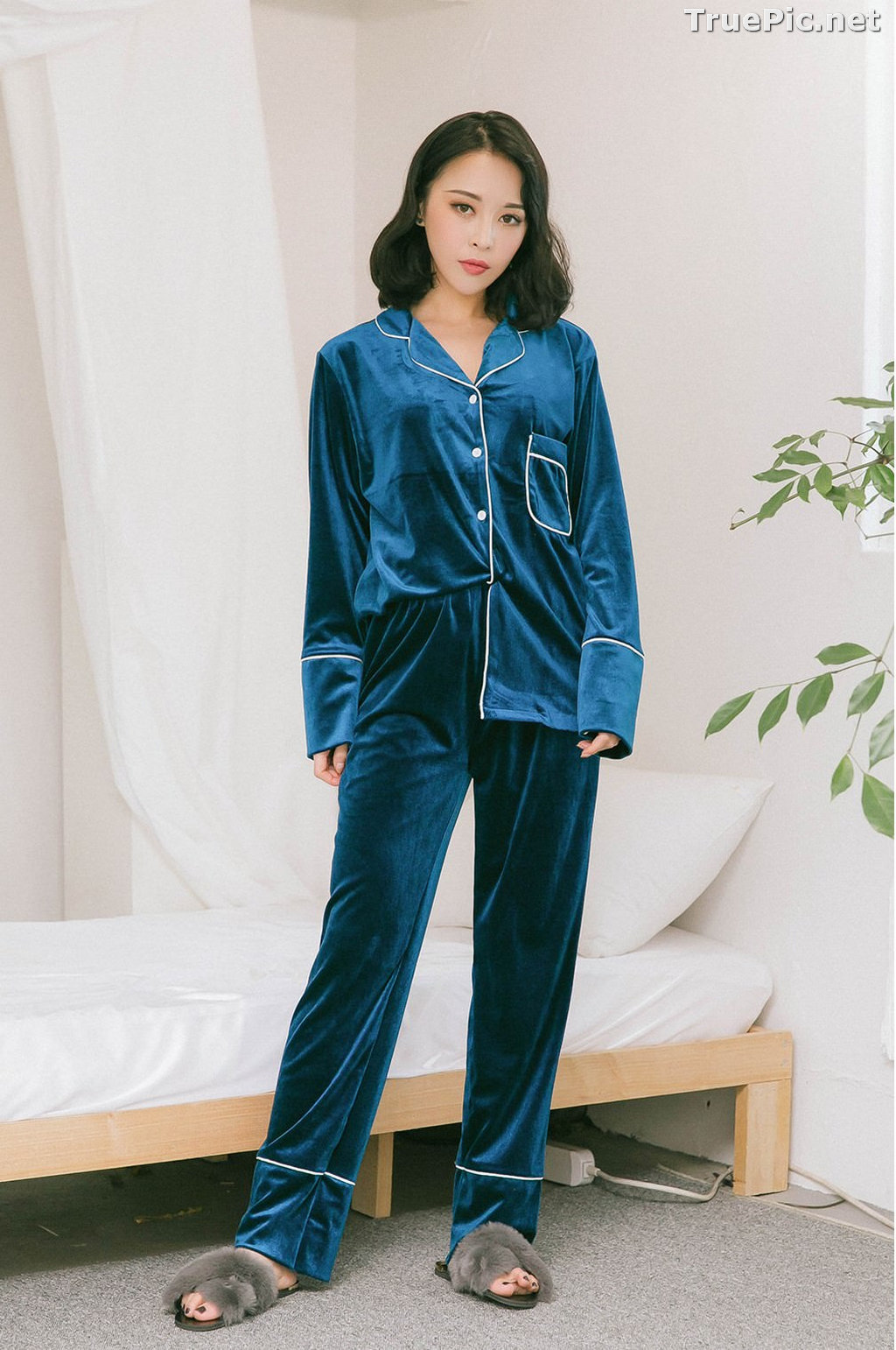 Image Ryu Hyeonju - Korean Fashion Model - Pijama and Lingerie Set - TruePic.net - Picture-32