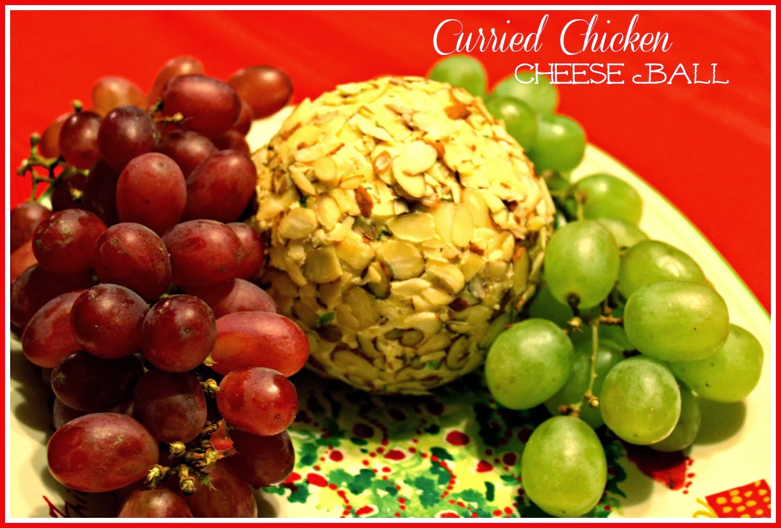 Sweet Tea and Cornbread Curried Chicken Cheese Ball!