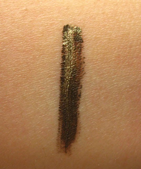 Maybelline Eye Studio Lasting Drama Gel Eyeliner in Brown & Gold : Review, Swatches and EOTD