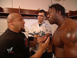 WWE / WWF Unforgiven 2001 - Tazz speaks to Booker T and Shane McMahon