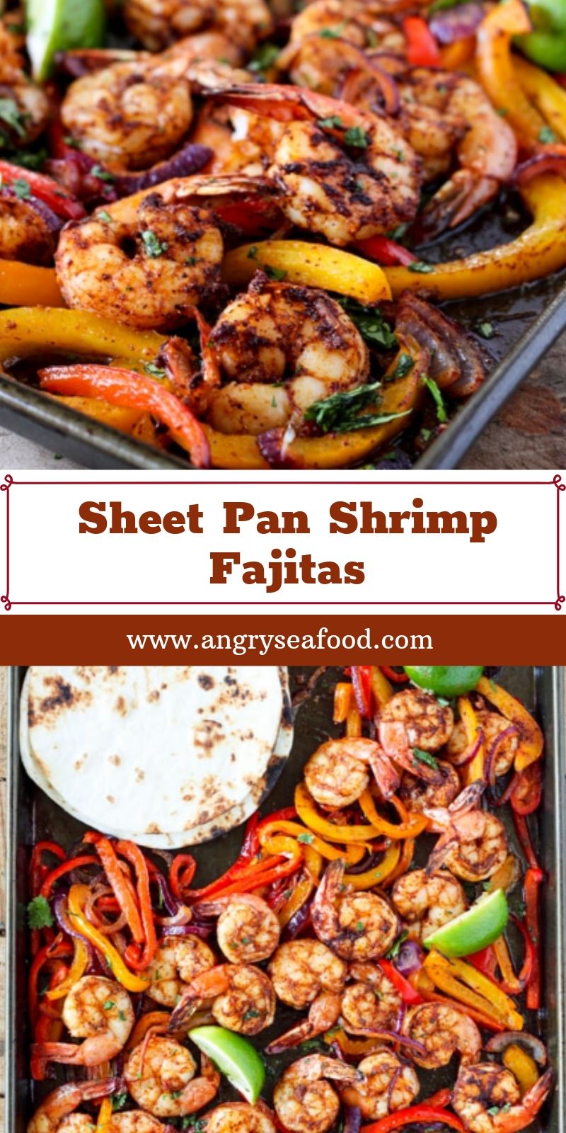 Sheet Pan Shrimp Fajitas Sheet Pan Shrimp Fajitas