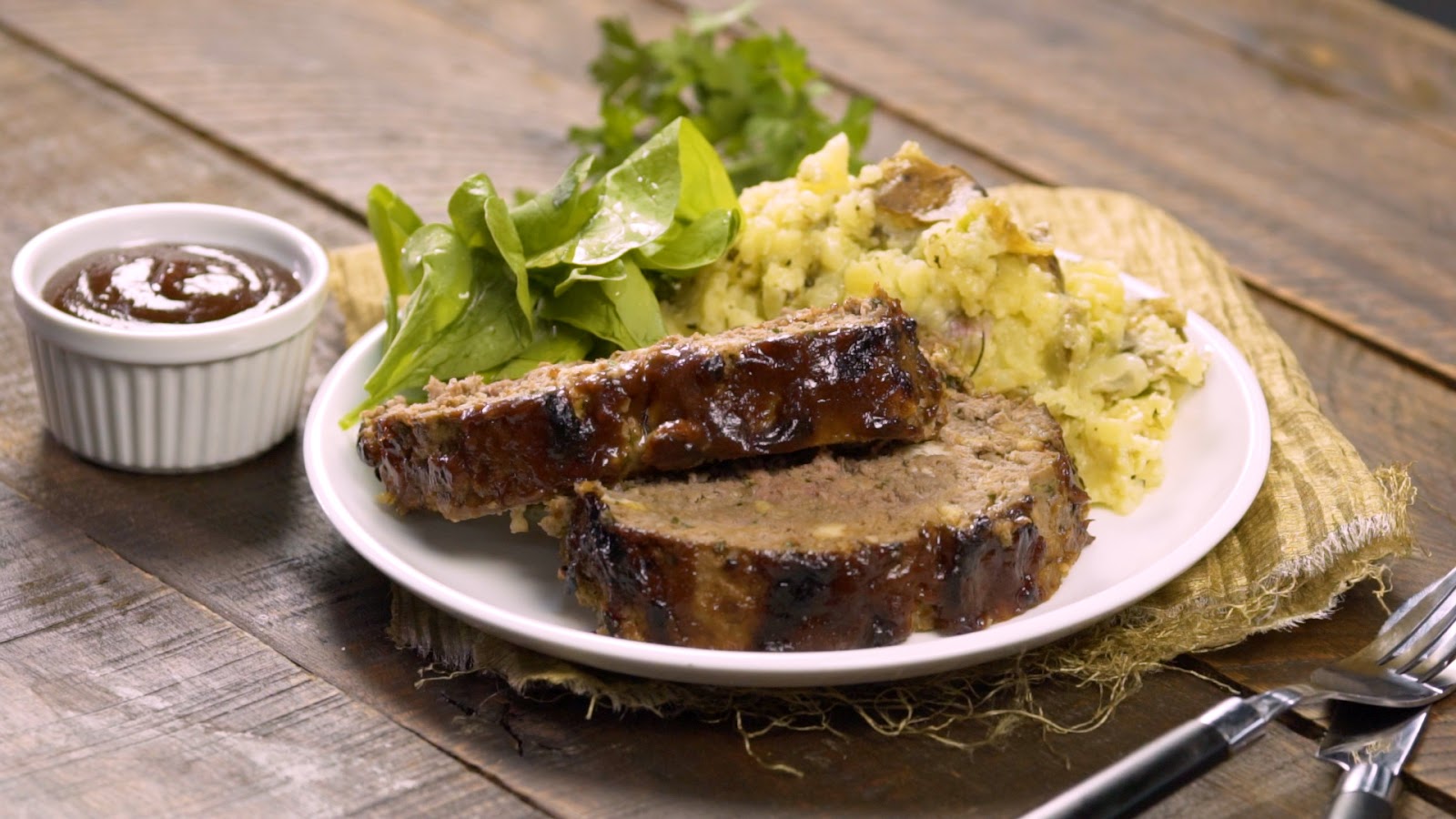 Receta de Cocina Pastel de Carne Glaseado (España)