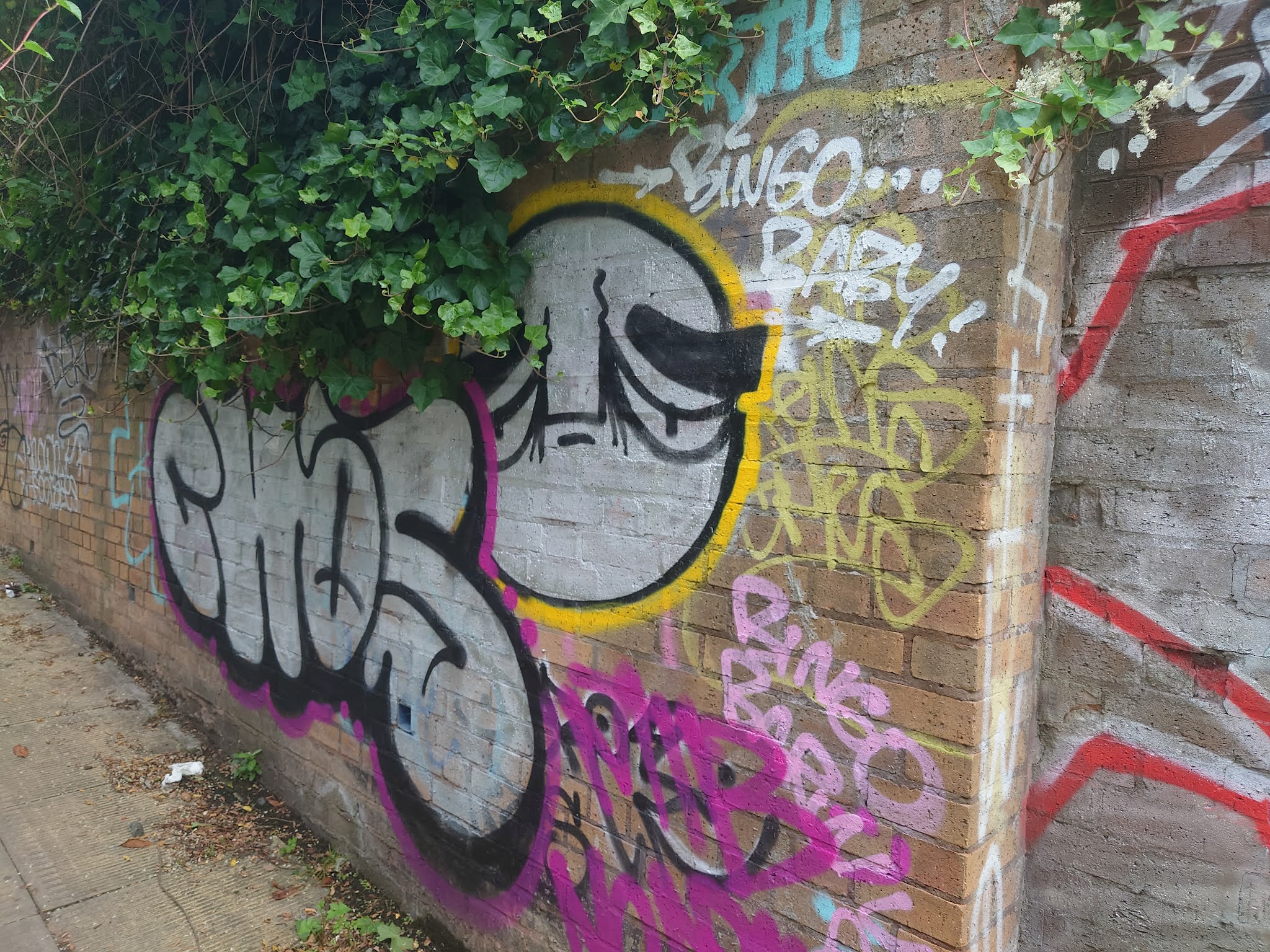 Techni Tou Dromou Art of the Road Graffiti Peel Street underpass Wolverhampton