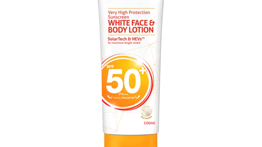 contoh physical sunscreen watson
