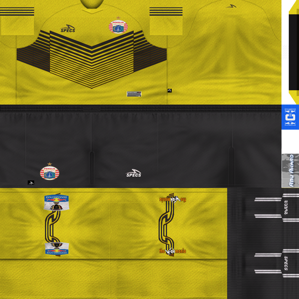 KITS JERSEY GK PERSIJA JAKARTA PIALA INDONESIA 20182019