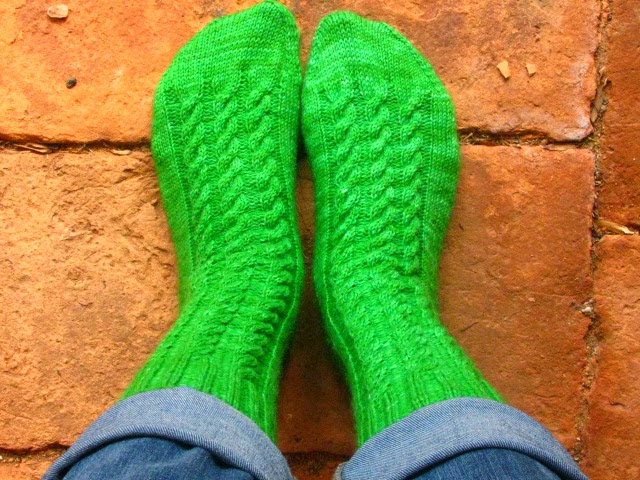 Garden Gate Socks