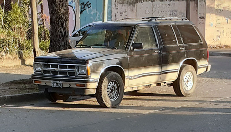 El Blog de Test del Ayer: Visto en Río Cuarto. Chevrolet Blazer  V6