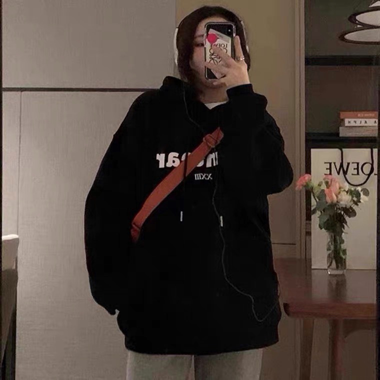 Áo khoác hoodie nỉ ngoại In Chữ Singular KNN59