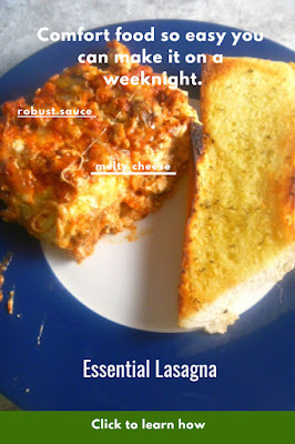 Essential Lasagna: Nothing spells comfort more than layers of steaming tender pasta filled with gooey meat and cheese, topped with a robust sauce that is bursting with flavor.  - Slice of Southern