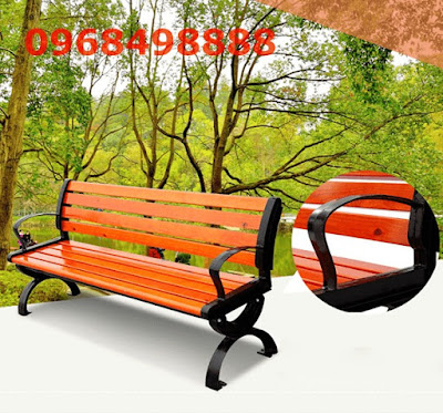 Ghế công viên kiểu dáng đơn giản, thanh lịch được nhiều người ưa chuộng
