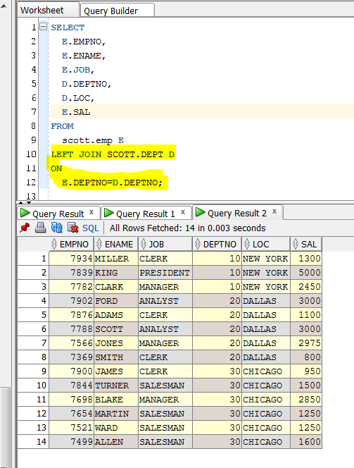 Learn Oracle Database Administration: select from table with no direct ...
