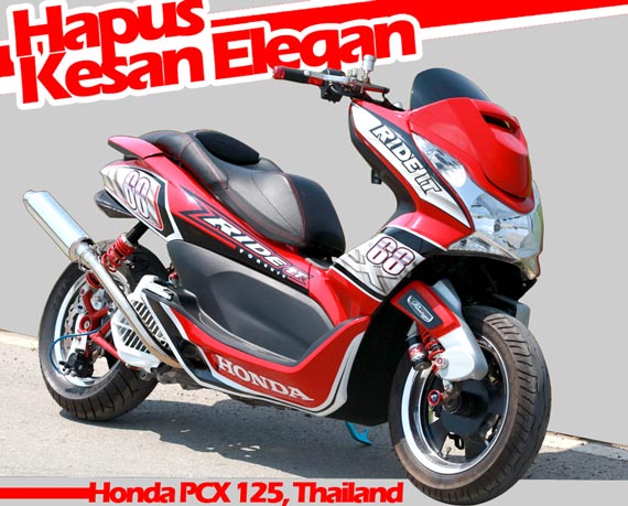 MODIFIKASI HONDA PCX - Apick_Aw0x'z
