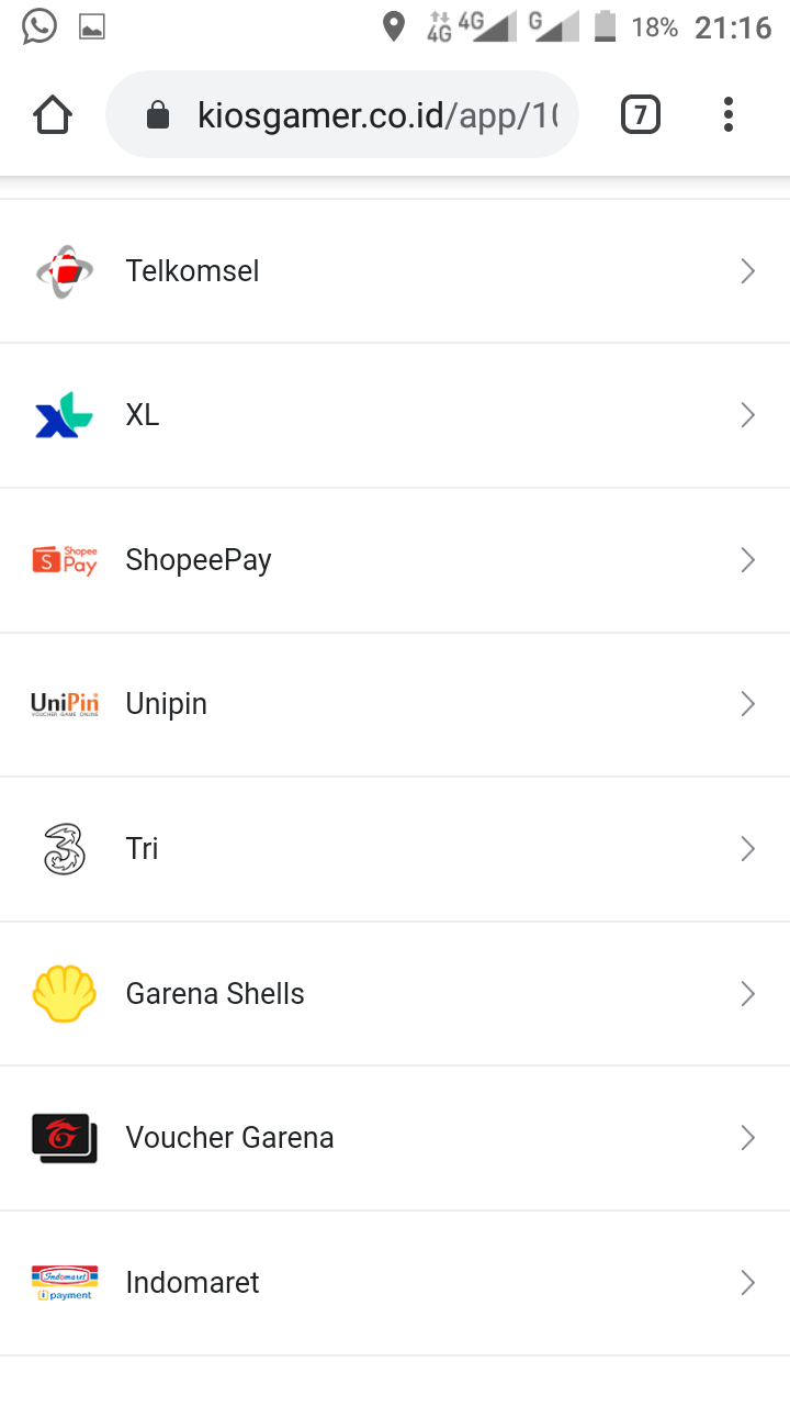 Panduan menggunakan voucher Garena shell Free Fire