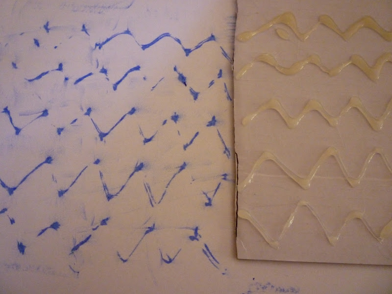 Toddler Time Make your own Textured Rubbing Plates