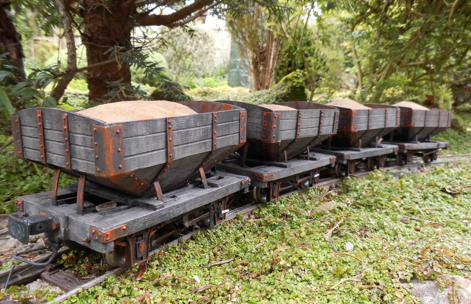 Peckforton Light Railway How I created various wagon loads