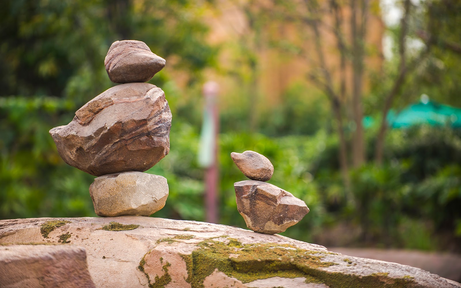Stone Sculptures in Adventure Isle