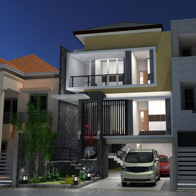 5 Contoh Rumah  3 Lantai  yang Super Keren Contoh Rumah 