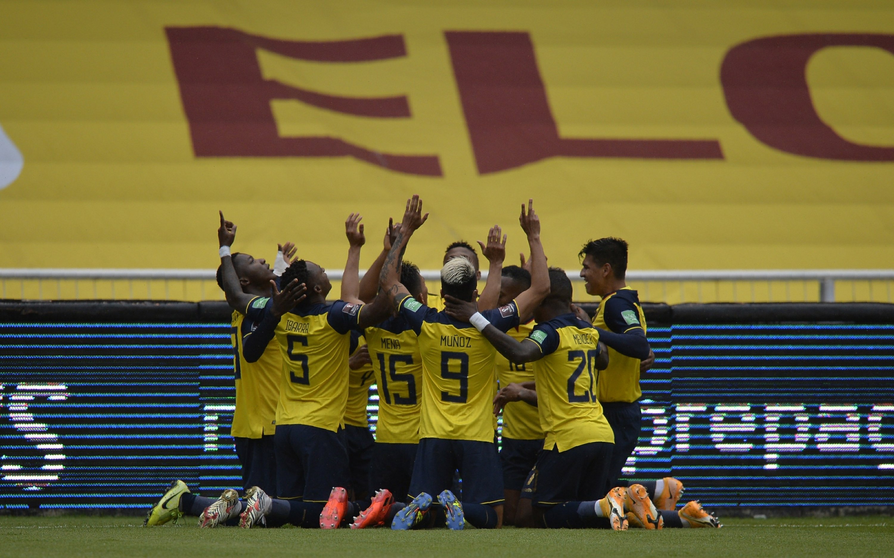 SUD AMERICA QUALIFICAZIONI MONDIALI ECUADOR SHOW CON LA COLOMBIA