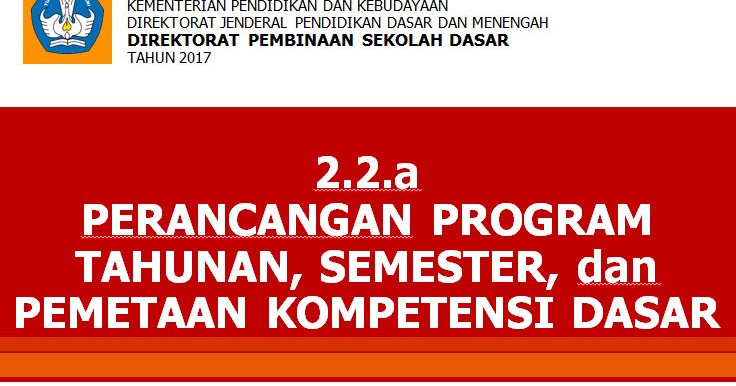 contoh promes dan prota contoh promes dan prota