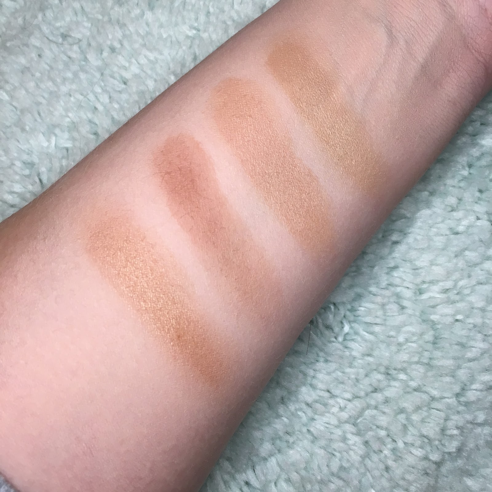 Bronzer Swatches (Physician's Formula, Wet n Wild, & Urban Decay) ...