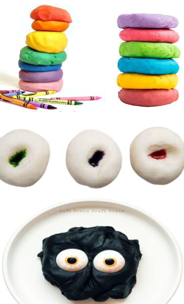 Make play dough using one of these amazing recipes for kids, or try them all! #playdoughrecipe #playdough #playdoughactivities #playdoughrecipesforkids #activitiesforkids #growingajeweledrose