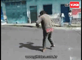 Eu dançando Free step: