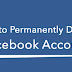 How to Erase Facebook Account forever | Update