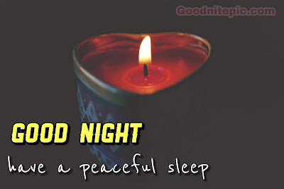Good night images with candles Good night images with candles