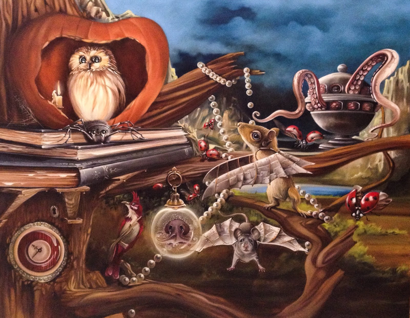 Pop Surrealist Paintings by Valentina Toma. Pop Surrealist Paintings by Valentina Toma.