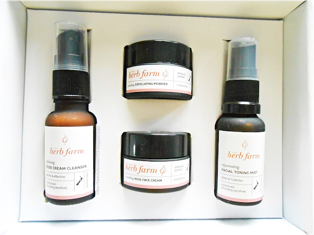 The Herb Farm Normal(including sensitive) skincare minis The Herb Farm Normal(including sensitive) skincare minis